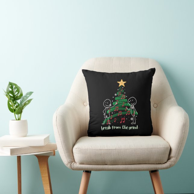 Almofada Decorar Travesseiro BFTG da Árvore Xmas (Cadeira)