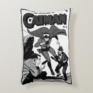 Almofada Decorativa 1950's As Aventuras do CATMAN Travesseiro
