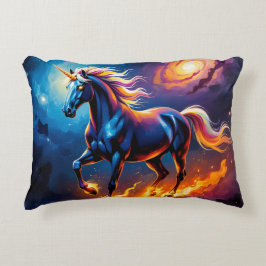 Almofada Decorativa „2026 – Das Jahr des Feuerpferds“