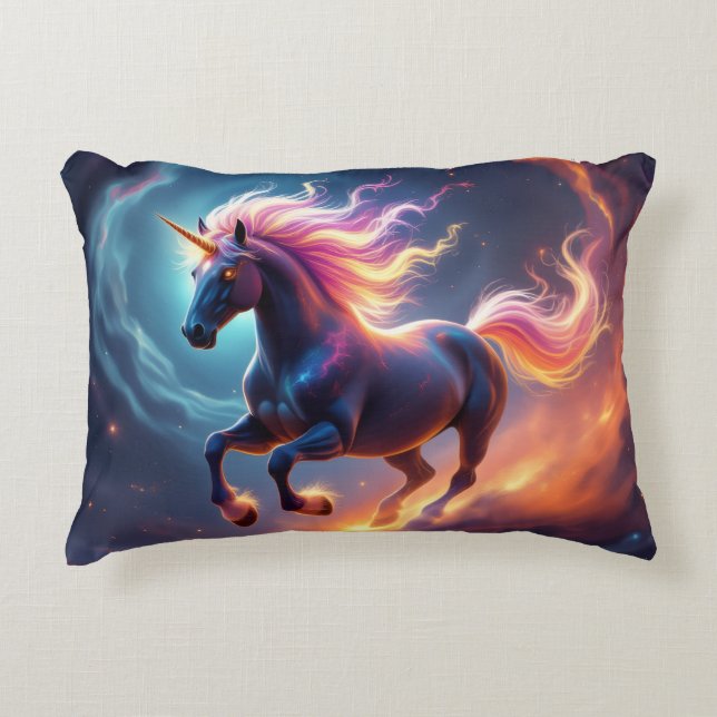 Almofada Decorativa „2026 – Das Jahr des Feuerpferds“ (Frente)