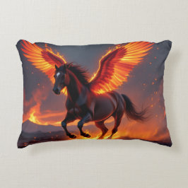 Almofada Decorativa „2026 – Das Jahr des Feuerpferds“