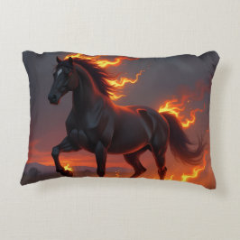 Almofada Decorativa „2026 – Das Jahr des Feuerpferds“