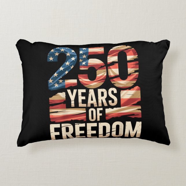 Almofada Decorativa 250 Anos de Liberdade (Frente)