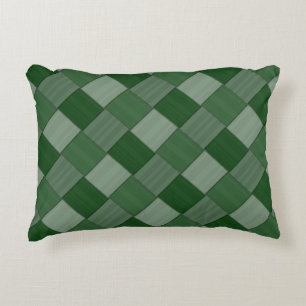 Almofada Decorativa 2 em 1 telharam o teste padrão tecido diagonal de