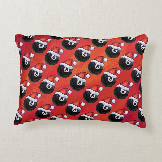 Almofada Decorativa 8 Ball Natal (Verso)