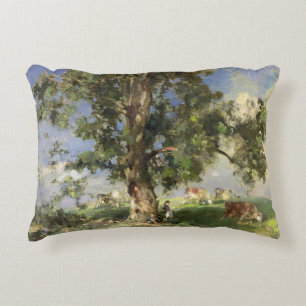 Almofada Decorativa A árvore de cinza velha (óleo em canvas)