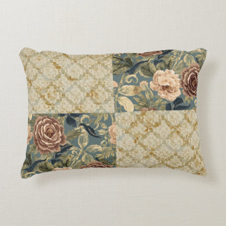 Almofada Decorativa A Beautiful Combination of Floral and Motif Patter