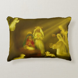 Almofada Decorativa A cena da natividade