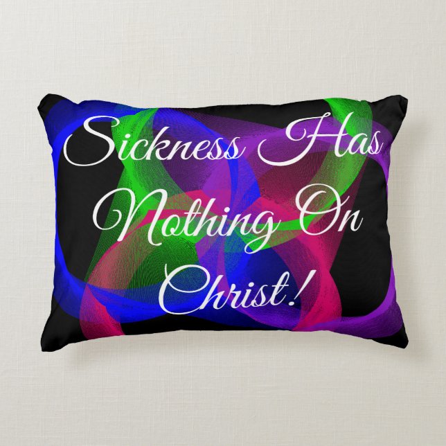 Almofada Decorativa A Doença Não Tem Nada No Travesseiro Geométrico Do (Frente)