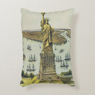 Almofada Decorativa A Grande Estátua de Bartholdi, Estátua da Liberdad