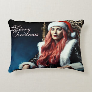 Almofada Decorativa A irmã mais sensual do Papai Noel - Merry Xmas 031