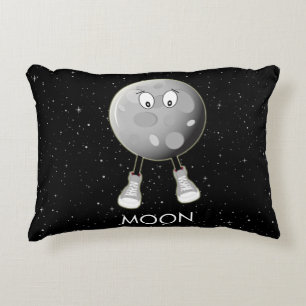 Almofada Decorativa A Lua e as Estrelas no Espaço