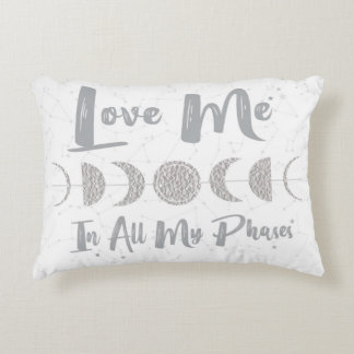 Almofada Decorativa A lua pôr em fase o amor