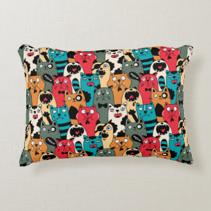 Almofada Decorativa A multidão de gatos
