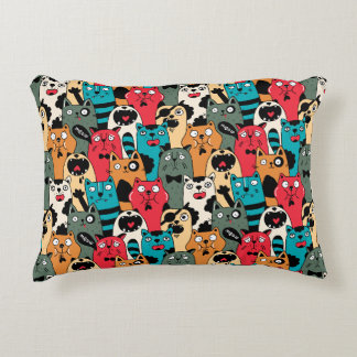 Almofada Decorativa A multidão de gatos