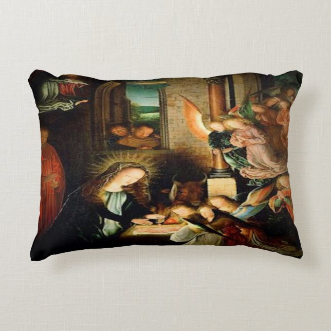 Almofada Decorativa A Natividade 1495 (Frente)