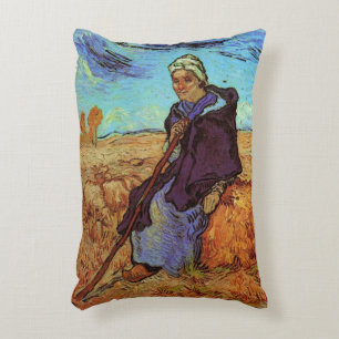 Almofada Decorativa A Pastora (segundo Millet) por Vincent van Gogh
