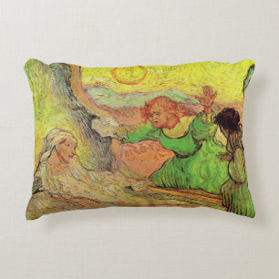Almofada Decorativa A Ressurreição de Lázaro por Vincent van Gogh