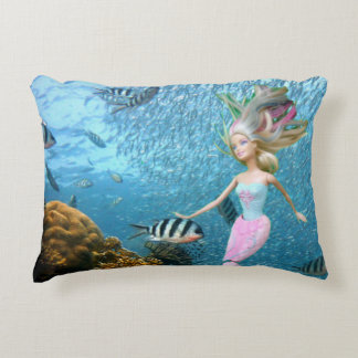 Almofada Decorativa A Sereia de Boneca Famosa no Mundo