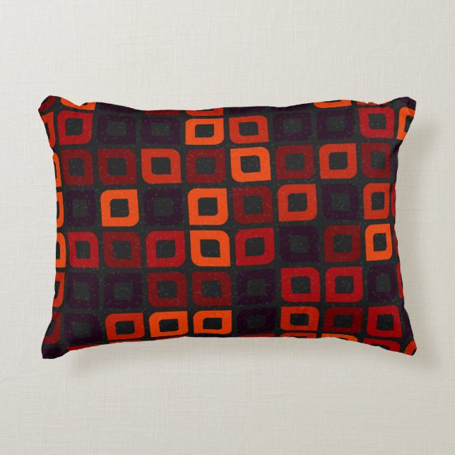Almofada Decorativa Abstract Geometric Pattern generative computationa (Frente)