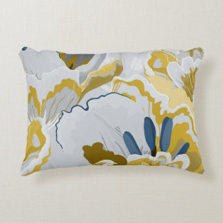 Almofada Decorativa Abstract seamless pattern. Light grey,  yellow,  g