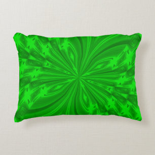 Almofada Decorativa Abstrato Butterfly - Travesseiro de Ênfase Verde