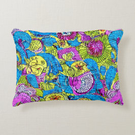 Almofada Decorativa Abstrato e frutas bonitinhas e bonitinhas