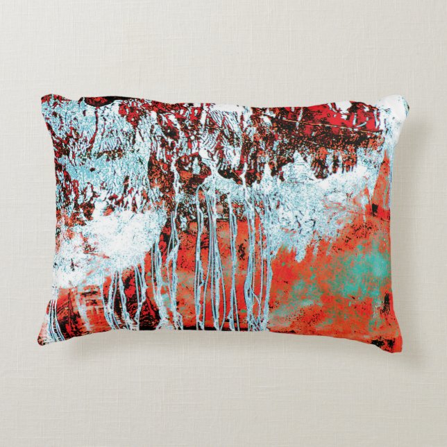 Almofada Decorativa Accent Pillow – Corrosion Pulse (Verso)