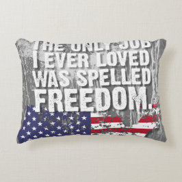 Almofada Decorativa Accent Pillow – Freedom Job