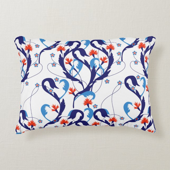 Almofada Decorativa Accent Pillow with turkish pattern (Frente)