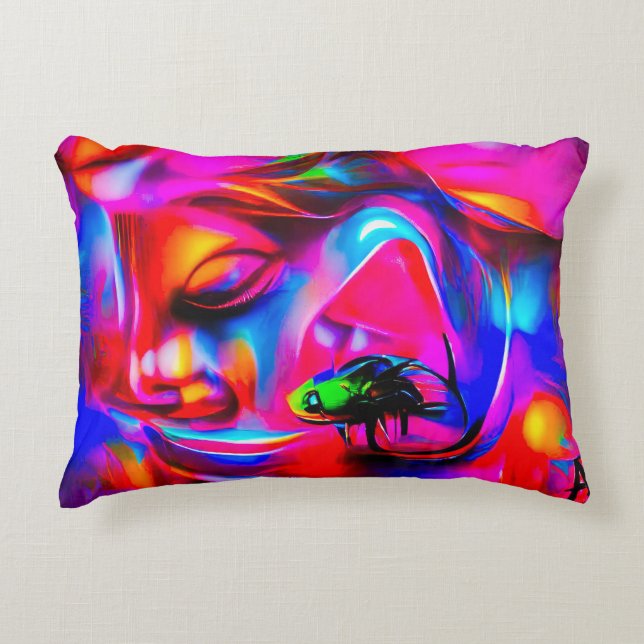 Almofada Decorativa Acusticófobia 2 (Frente)