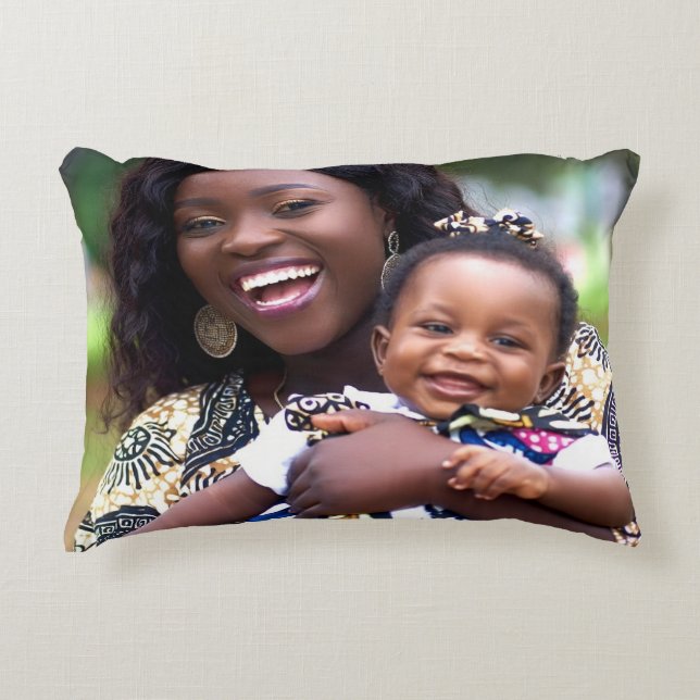 Almofada Decorativa Add Baby Photo Customize Personalize (Frente)