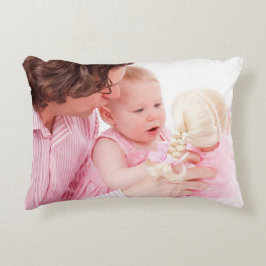 Almofada Decorativa Adicione facilmente sua foto