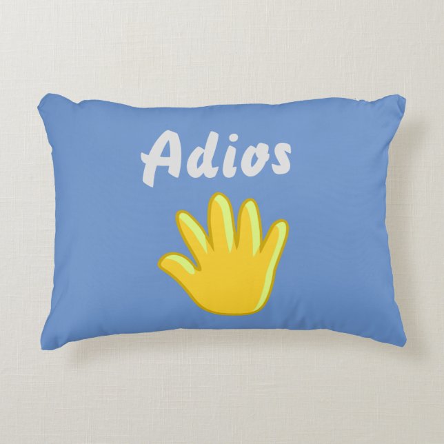 Almofada Decorativa Adios (Frente)