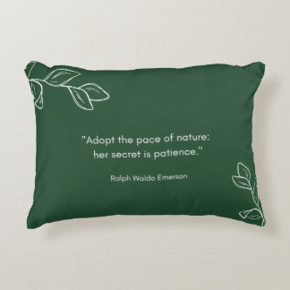 Almofada Decorativa Adote o Ritmo da Natureza | Emerson