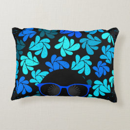 Almofada Decorativa Afro Diva Turquoise Home Decor