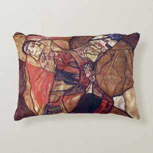 Almofada Decorativa Agonia, A Luta da Morte por Egon Schiele