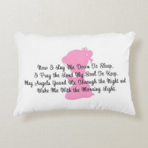 "Agora Eu Me Deito Para Dormir" TRAVESSEIRO ACCENT