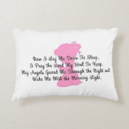 Almofada Decorativa "Agora Eu Me Deito Para Dormir" TRAVESSEIRO ACCENT