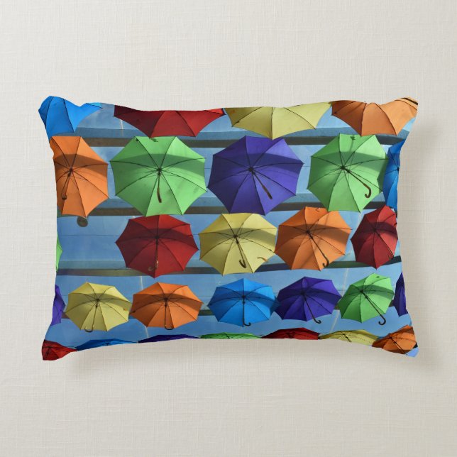 Almofada Decorativa Alcance de Proteção Colorida (Frente)
