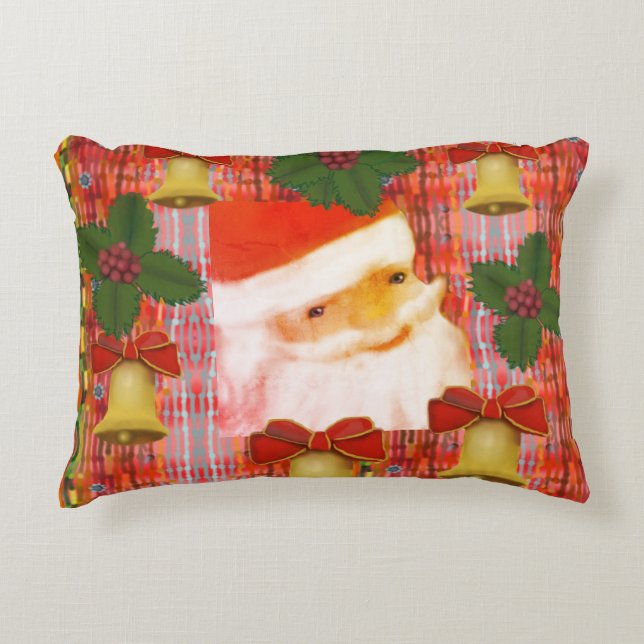 Almofada Decorativa Alegria de Natal (Frente)