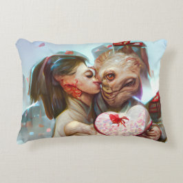 Almofada Decorativa Alienígena Whimsical Romance