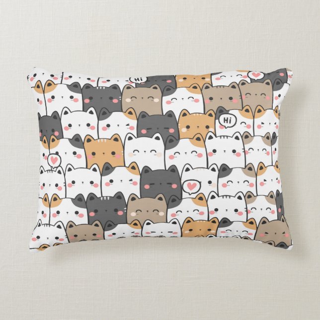 Almofada Decorativa Alimentação do gatinho (Frente)