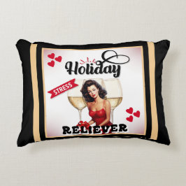 Almofada Decorativa Alívio do Estresse de Férias Pinup