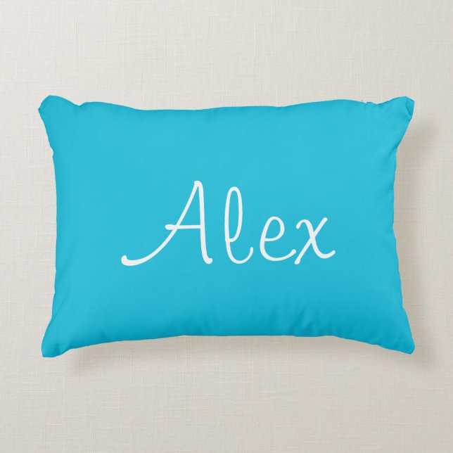 Almofada Decorativa Alluring Aqua (Frente)