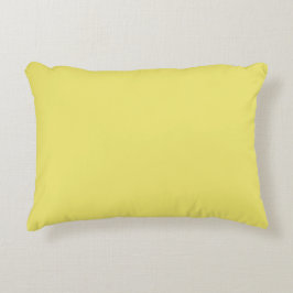 Almofada Decorativa Amarelo pastoso sólido