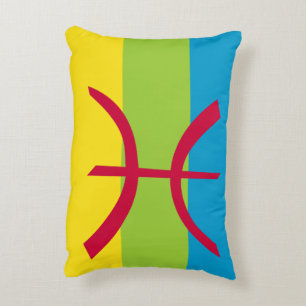 Almofada Decorativa Amazigh - Travesseiro de destaque berbere