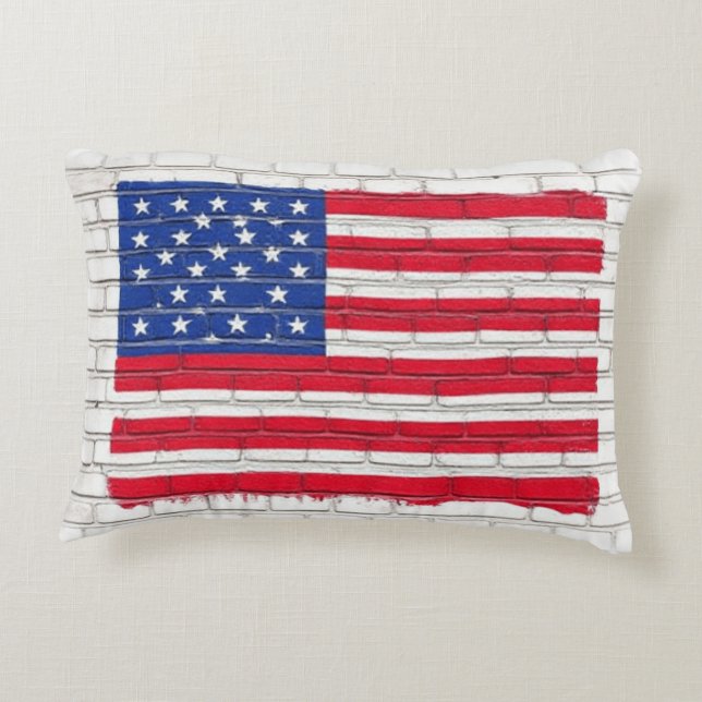 ALMOFADA DECORATIVA AMERICANO (Verso)