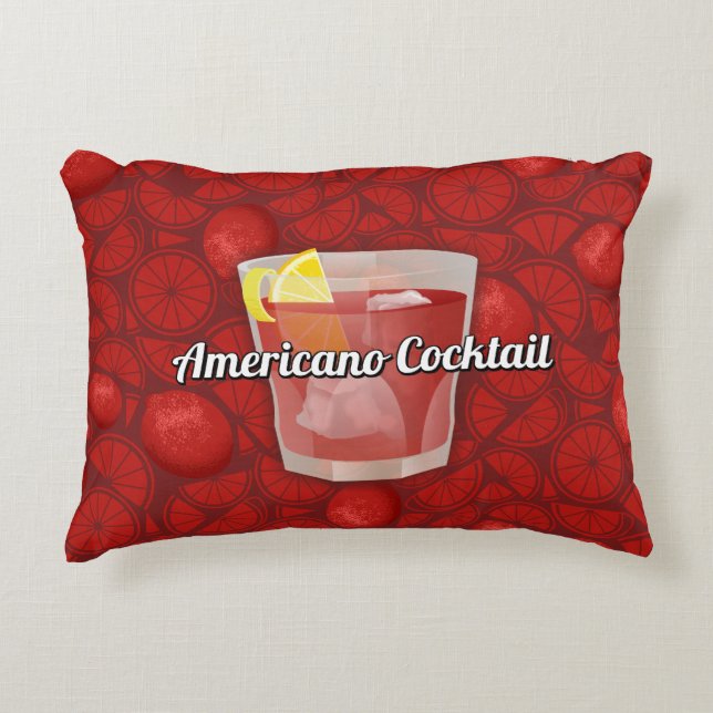 Almofada Decorativa Americano Cocktail (Frente)