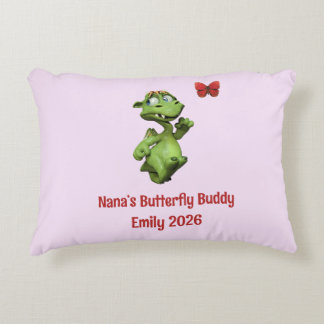Almofada Decorativa Amiga Borboleta da Nana Nome da Menina Personaliza